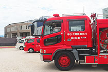消防車がくるよ